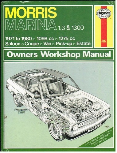 Morris marina 1300 saloon - morris,