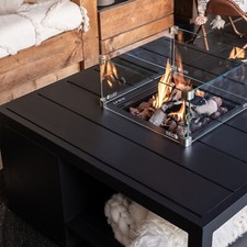 Fire Pit Outdoor Table Gass