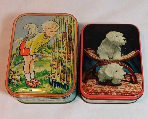 Vintage tins - tins,