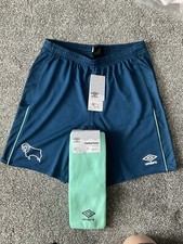 Derby County Kids Umbro Shorts
