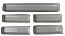 Pampered Chef Simple Additions Set Of 5 Skinny Trays Appetizer Sushi Timeless