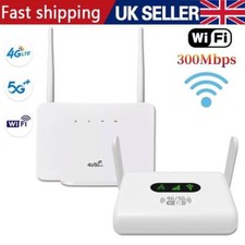 4G LTE Mobile WiFi Hotspot 5G Unlocked 300Mbps 4G LTE Router With SIM Card Slot
