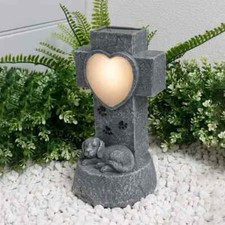 Solar LED Dog Memorial Light