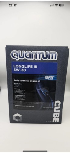Quantum longlife iii 5l - iii, 5w-30