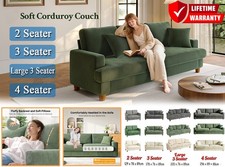 3 Seater 4 Seater Jumbo Cord