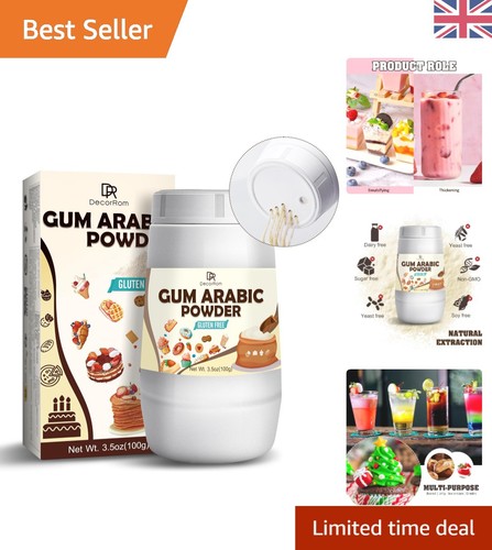 100g unflavoured gum arabic - unflavoured,