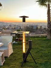 Pellet Stove Glass Flame