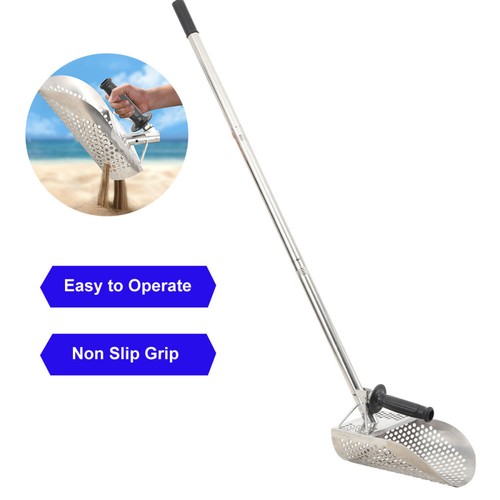Metal detector sand scoop - metal,