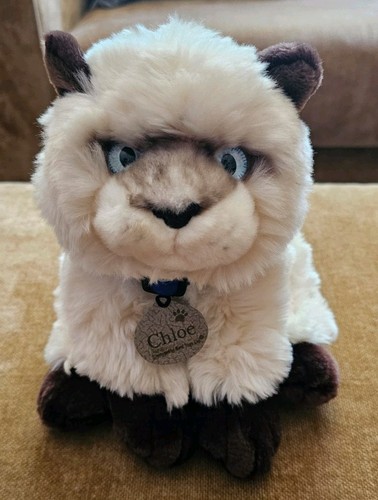 Keel toys chloe fluffy siamese - toys,