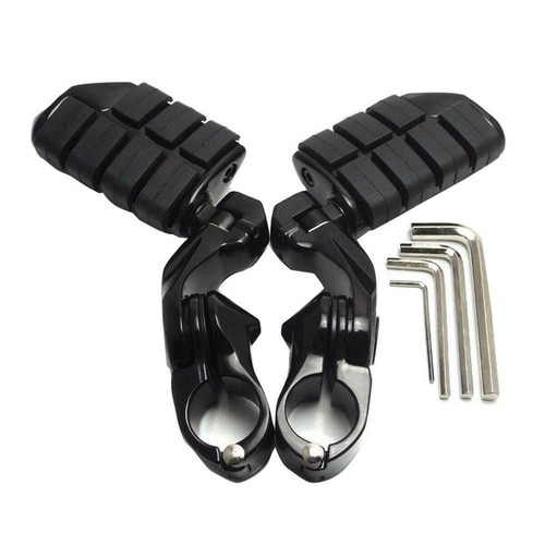 Black aluminum highway foot - black,