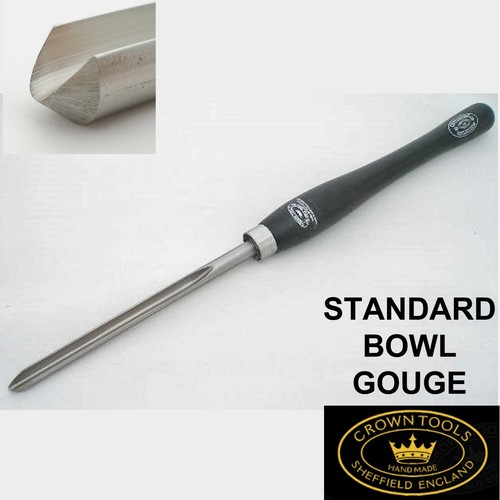 Woodturning bowl gouge - bowl, crown