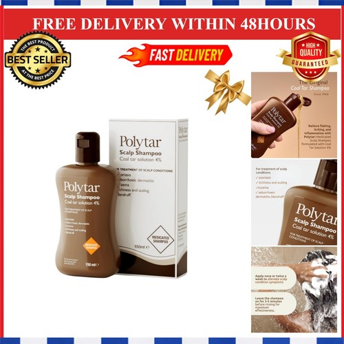 Polytar scalp shampoo 150ml - polytar,