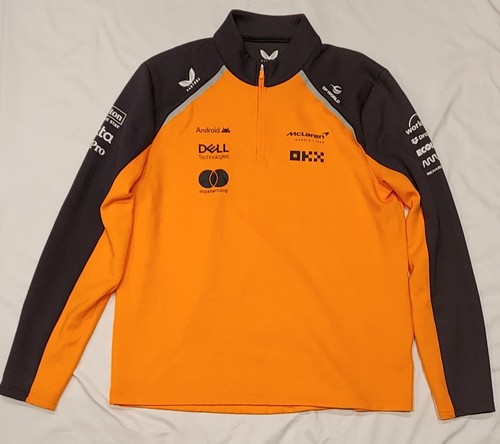 Mclaren 2025 zip pullover - 1/4-zip,
