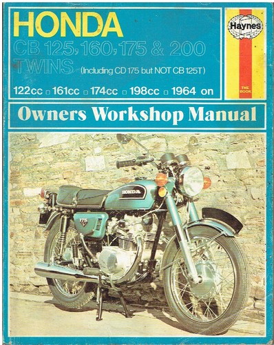 Honda cb125 cb160 cb175 cd175 - cb125,