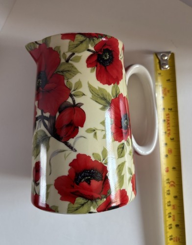 Abbeydale collection poppy jug - abbeydale,