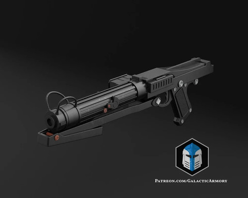Blaster star wars 3d - s,