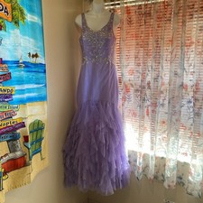 Masquerade Purple Ballgown