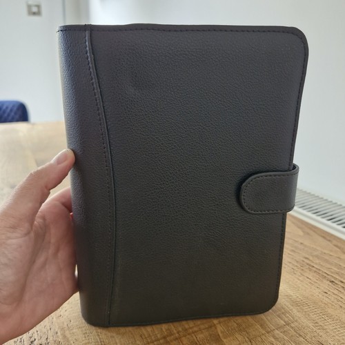Collins black genuine leather - collins,