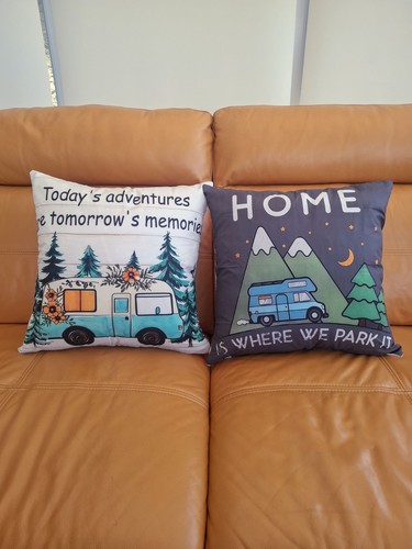 Pack camping design cushion - 2,