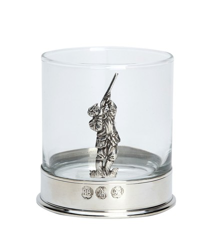 Shotgun shooting whisky glass - shotgun,