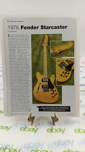 1976 fender starcaster guitar - fender,