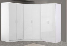 Wardrobe Bundle: 2 Door Corner