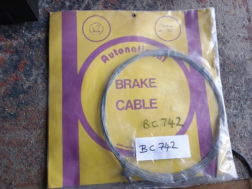 New handbrake cable - cable,