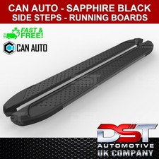 PEUGEOT 4007 DST SAPPHIRE SIDE STEP RUNNING BOARDS 2007-12 BLACK OEM QUALITY