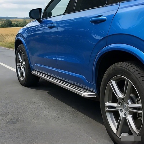 Aluminium pair running boards - running,