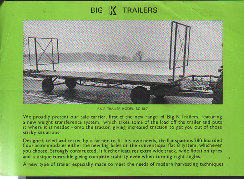 Big bale trailer brochure - k,