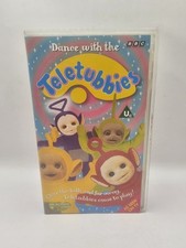 Teletubbies - Dance With The Teletubbies VHS Video - PAL UK VGC Rare