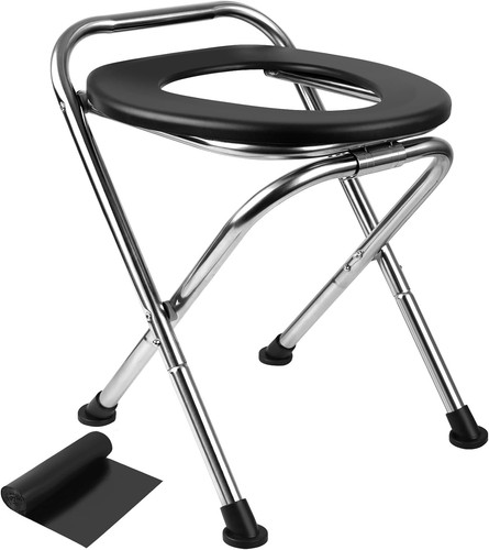 Portable toilet for camping - toilet,