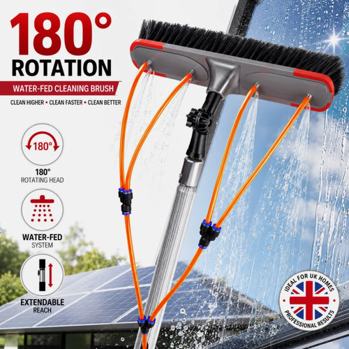 Solar panel brush - brush, 7m