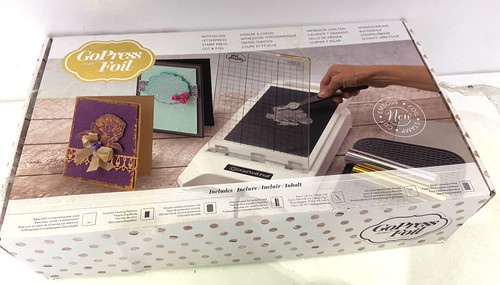 Boxed new press - new, go