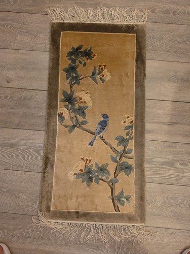 Chinese art deco rug - chinese,