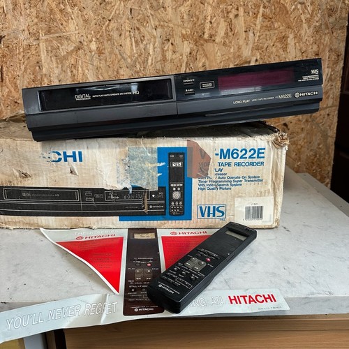 Vintage hitachi m622e video - vintage, vt-m622e