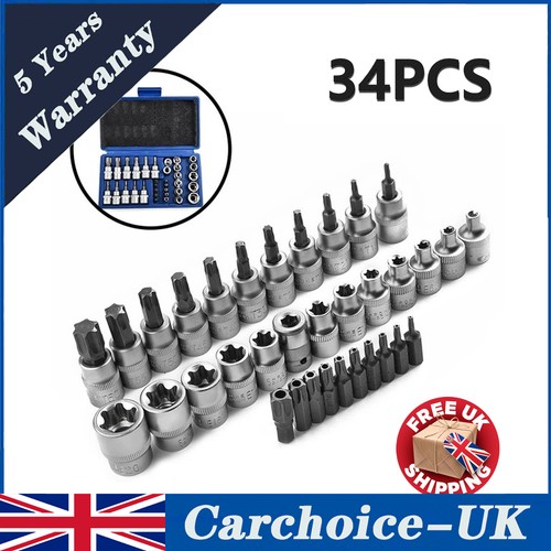 34pcs torx torque tork star - torque,
