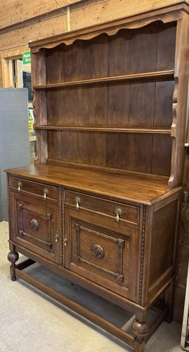Early 20th century - oak, two