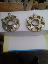 5x100/5x112 Wheel Adapters Only Two 20 Mm Wide Hub centric With Bolts To Bolt On