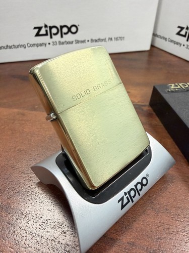 Genuine zippo lighter plain - zippo,