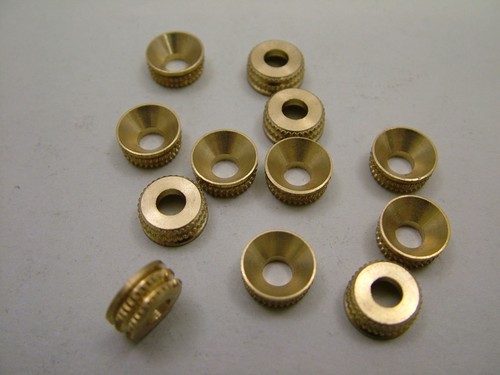 Solid brass turned patterned