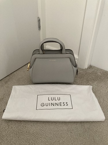 Bnwt lulu guinness - guinness, grey