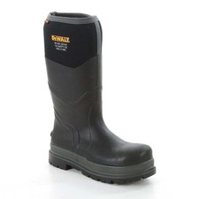 DEWALT Hobart Wellington Safety Work Boot For Men, Waterproof Neoprene Steel Toe
