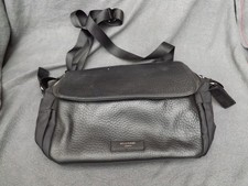 Storksak London insulated bag zipped . Baby bottles baby food. Long Strap