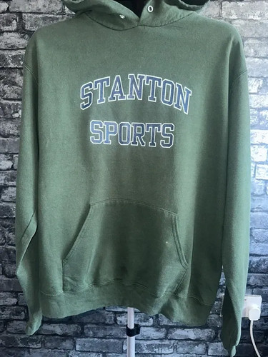 Stanton sports green pullover - stanton,