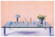 Still Life on Glass Table David Hockney print in 11 x 14 mount SUPERB