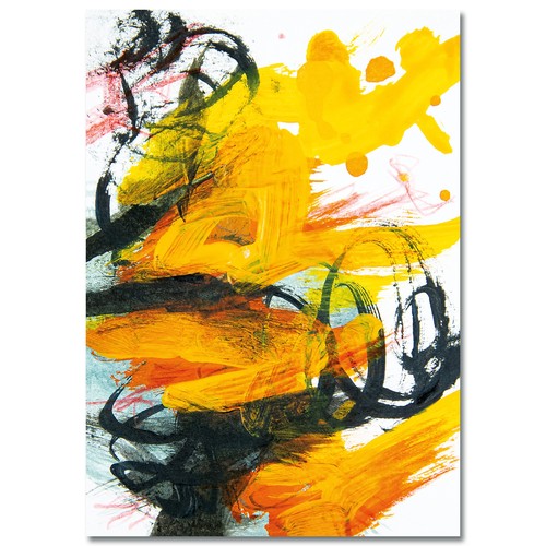 Original postcard print art - print,