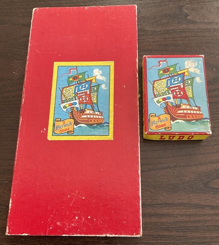Vintage ludo folding - vintage, board