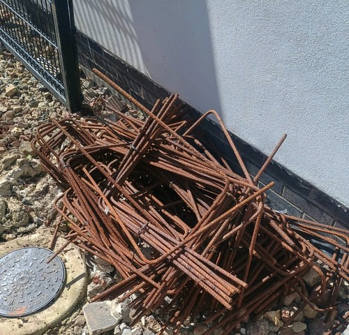 Rebar job lot reinforcing - job,