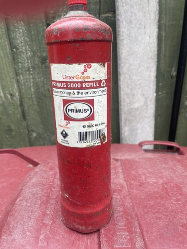 Empty primus 2000 propane gas - primus,